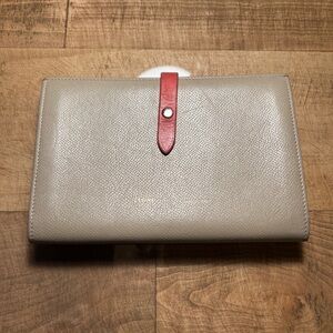 Celine Mutifuntion Strap Wallet- leather French purse large